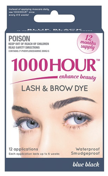 1000 Hour Lash & Brow Dye Kit Blue Black