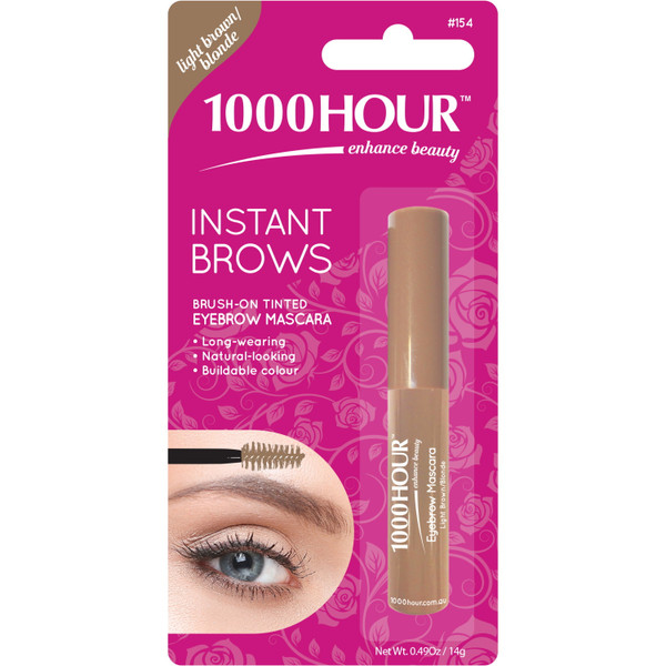 1000 Hr Insant Brows Mascara Brown Blonde