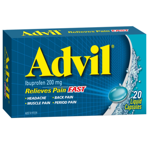 Advil 20 Liquid Capsules