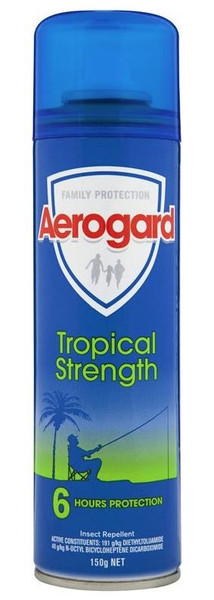 Aerogard Tropical Strength Aerosol 150g