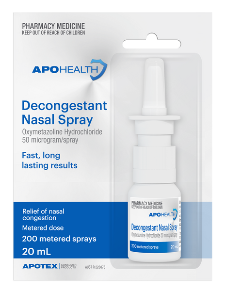 ApoHealth Decongestant Nasal Spray 20ml