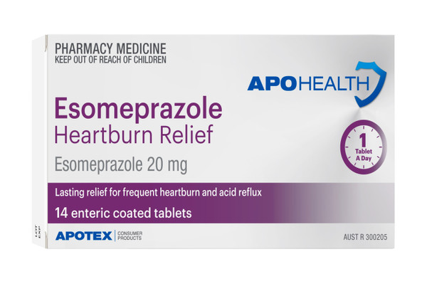 ApoHealth Esomeprazole 20Mg 14 Tablets