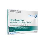 Apohealth Fexofenadine Tablets 180Mg 10 Tablets