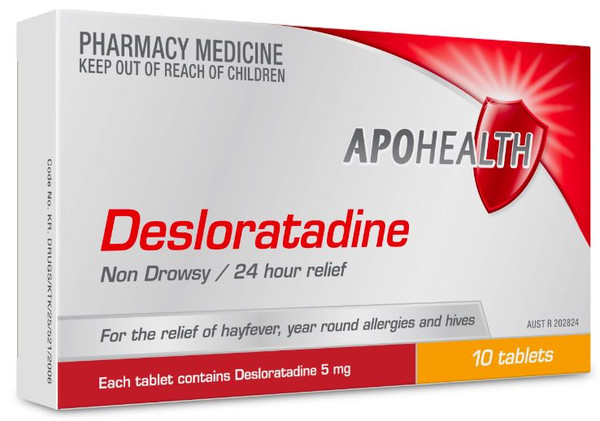 Apotex Health Desloratadine 5mg 10 Tablets