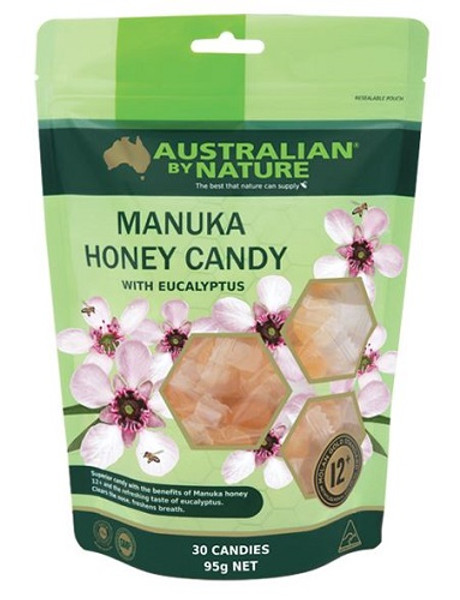 Australian by Nature Manuka Honey and Eucalyptus Candy x30