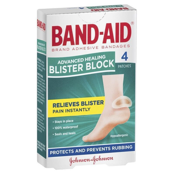 Band-Aid Advanced Healing Blister Block 4 Patches