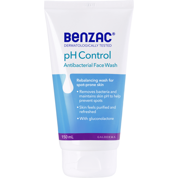 Benzac PH Control Antibacterial Face Wash 150ml