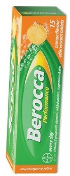 Berocca Performance Effervescent Orange 15 Tablets