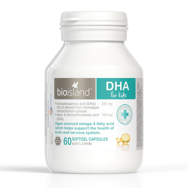 Bio Island DHA 60 Capsules
