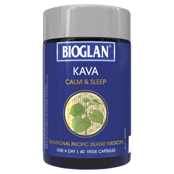 Bioglan Kava 40 Capsules