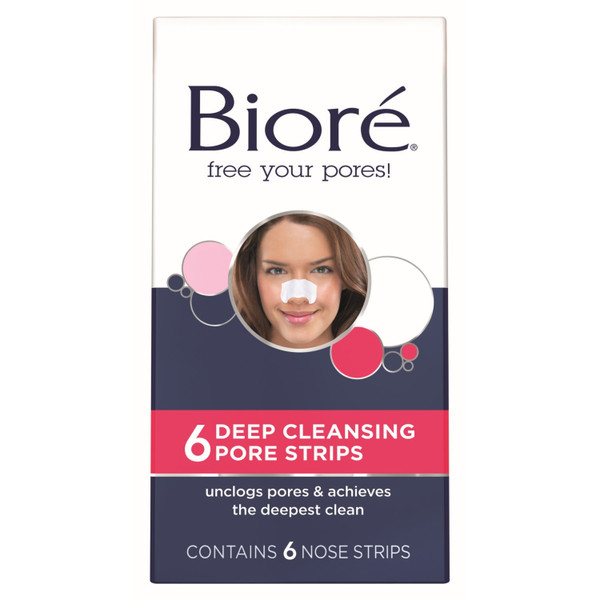 Biore Original Deep Cleansing Pore Strips 6 Pack