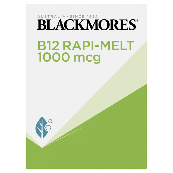 Blackmores B12 Rapi-Melt 1000mcg Cherry 60 Melts