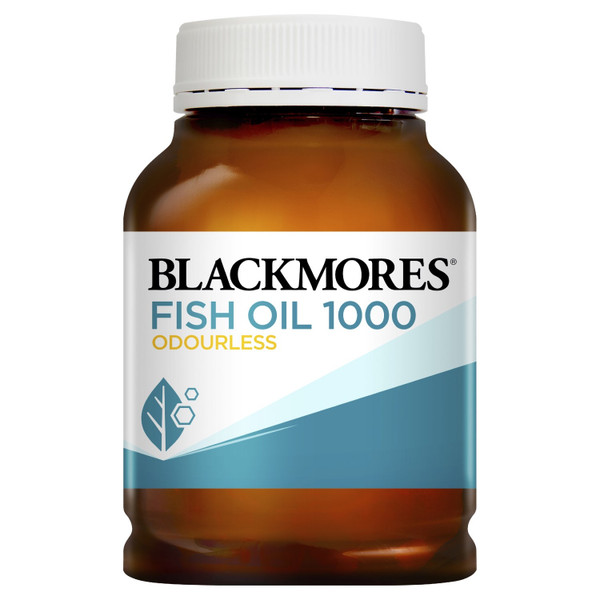 Blackmores Odourless Fish Oil 1000mg 400 Capsules