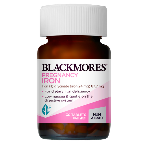 Blackmores Pregnancy Iron 30 Tablets