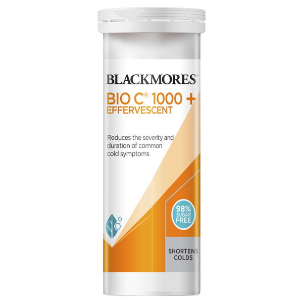 Blackmores Vitamin C 1000+ Effervescent 10 Tablets