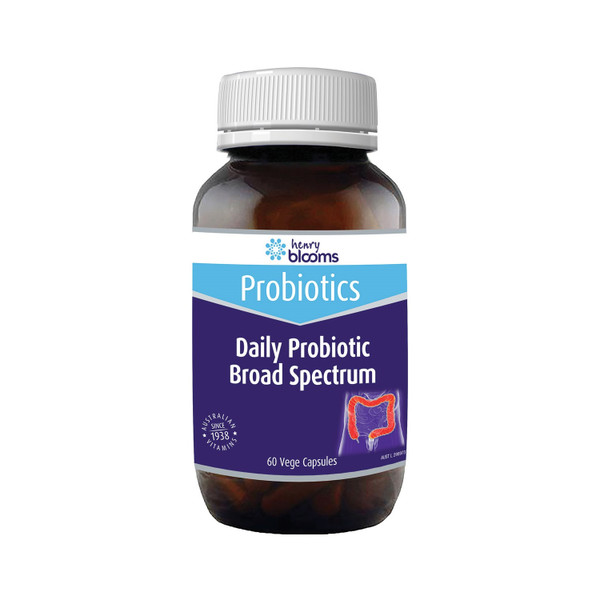 Blooms Adult Daily Broad Spectrum Probiotic 60 Capsules
