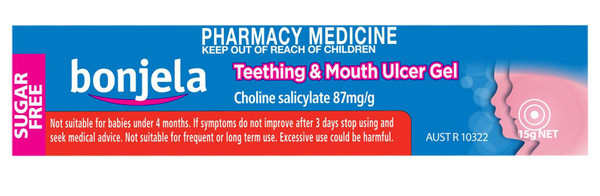 Bonjela Teething and Mouth Ulcer Gel 15g