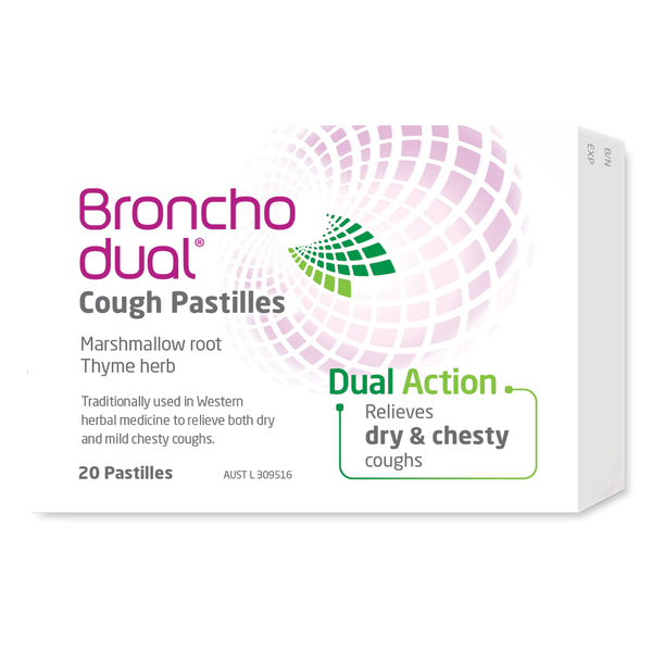 Bronchodual Cough Pastilles 20 Pack
