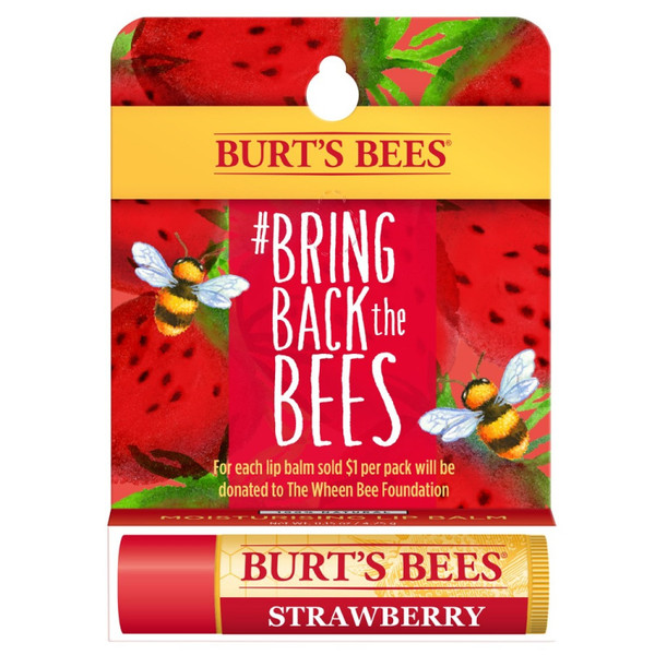Burts Bees Lip Balm Strawberry 4.25g