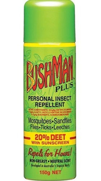 Bushman Plus Personal Insect Repellent 150G