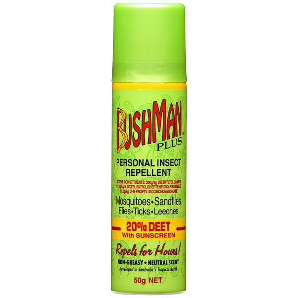 Bushman Plus Personal Insect Repellent 50g