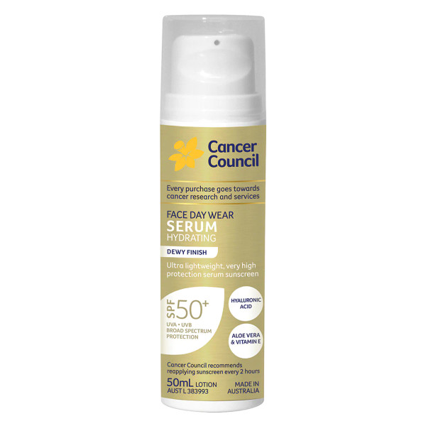 Cancer Council Face Day Wear Serum 50Ml Spf50+