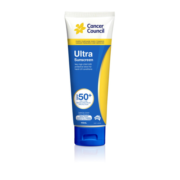 Cancer Council Ultra Sunscreen SPF50 110ml