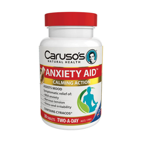 Caruso's Anxiety Aid 30 Tablets