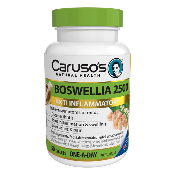 Caruso's Boswellia 2500 50 Tablets