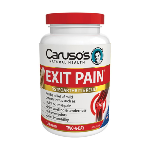 Caruso's Exit Pain Osteoarthritis Relief 120 Tablets