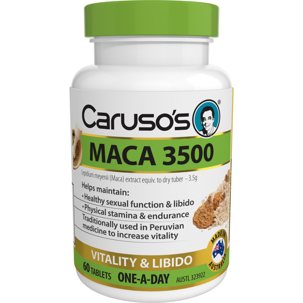 Caruso's Maca 3500 60 Tablets