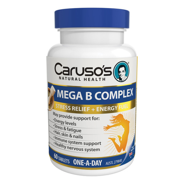 Caruso's Mega B Complex 60 Tablets