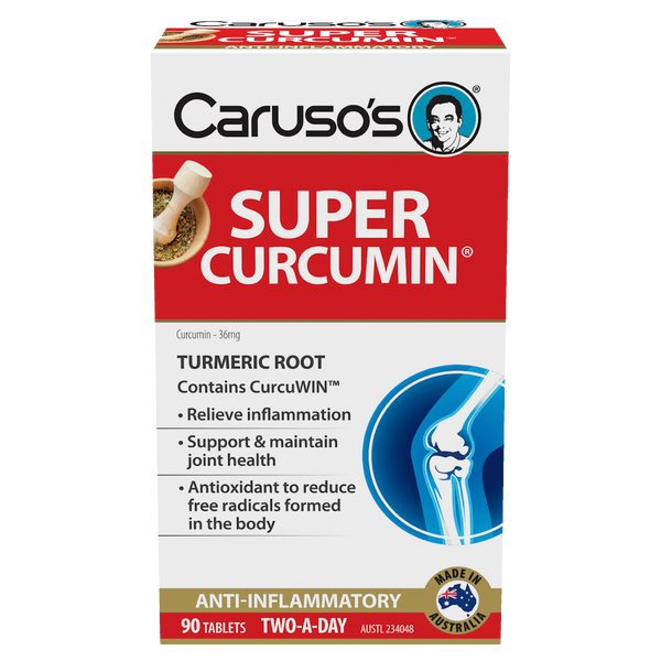 Caruso's Super Curcumin Arthritis 90 Tablets