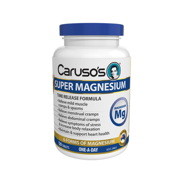 Caruso's Super Magnesium 120 Tablets