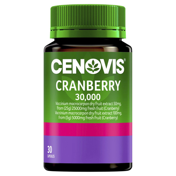 Cenovis Cranberry 30,000 30 Capsules