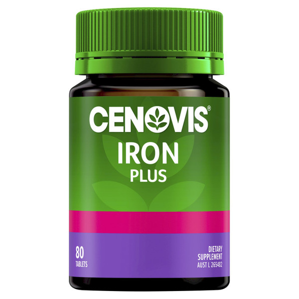Cenovis Iron Plus 80 Tablets