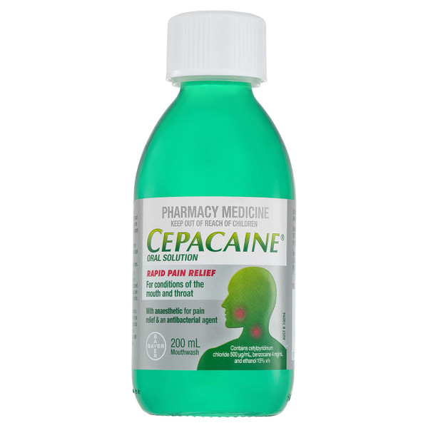 Cepacaine Oral Solution 200Ml