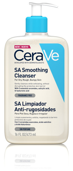 Cerave Salsalic Acid Smoothing Cleanser 473Ml