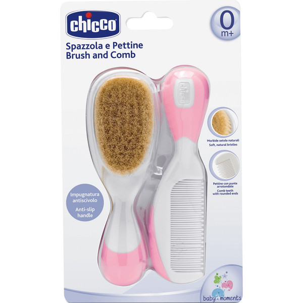 Chicco Brush And Comb Pink