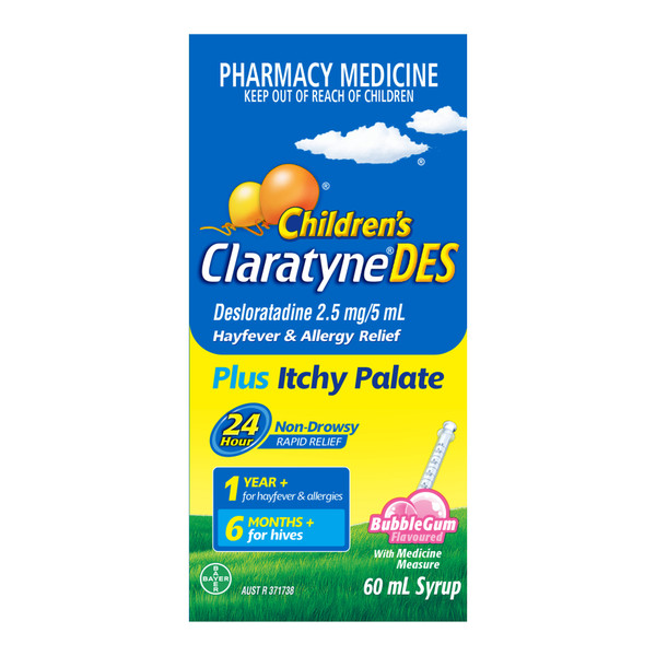 Claratyne Children Des 60Ml