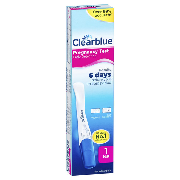 Clearblue Early Detection Pregnancy Test 1 Pack