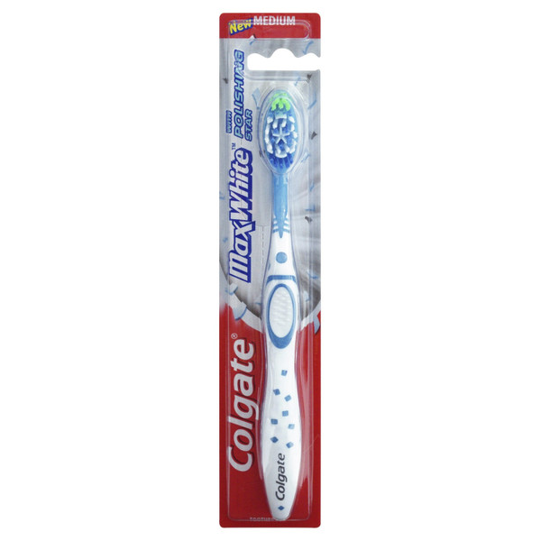 Colgate Max White Toothbrush Medium with Polishing Star