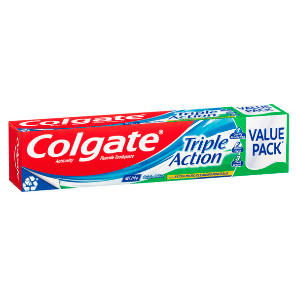Colgate Triple Action Toothpaste 210G