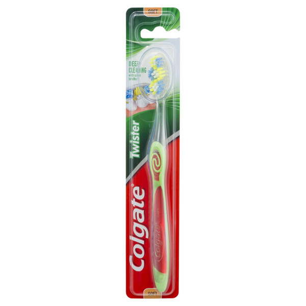 Colgate Twister Deep Cleaning Toothbrush Soft
