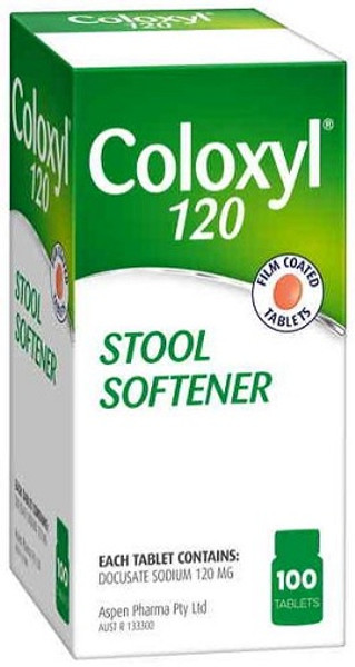 Coloxyl 120MG 100 Tablets