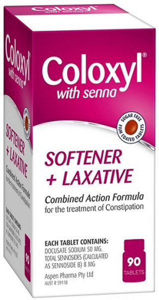 Coloxyl With Senna 90 Tablets