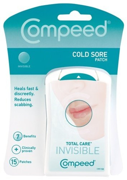 Compeed Invisible Cold Sore Patches x15
