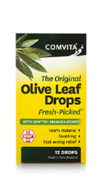 Comvita Olive Leaf Extract Drops 12 Lozenges