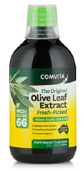 Comvita Olive Leaf Extract Peppermint Flavour 500ml