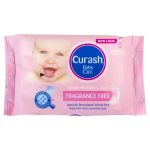 Curash Wipes Fragrance Free 80 Pack